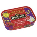 Bte 1/6 Sardine Entiere Huile Olive/Tomate Sechees Connetable
