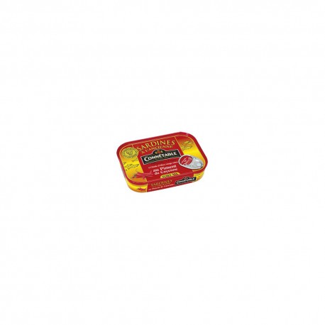 115G Sardine Huile D Olive Piment Connetable