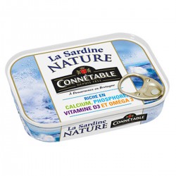 Bte 1/6 Sardine Entiere Nature Connetable