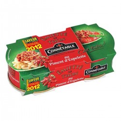Pack 2X80G Emiette Thon Piment Connetable
