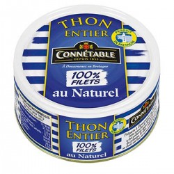 Bte 1/5 Thon Entier Au Naturel Bretonne Connetable
