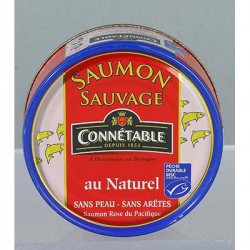 Connetable Saumon Sauvage Nature 120G