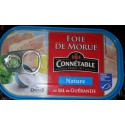 Bte 121G Foie Morue Nature Au Sel De Guerande Connetable