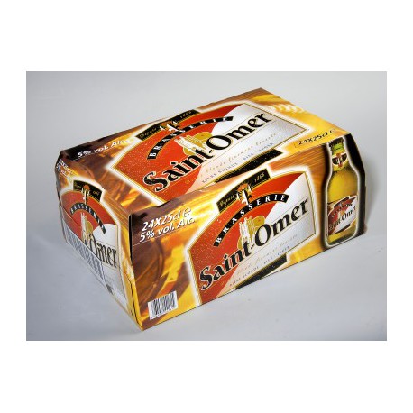 Saint Omer Pils Biere 5%V Bouteille24X25Cl