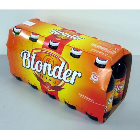 Pack 10X25Cl Blonderbrau 4Ø2
