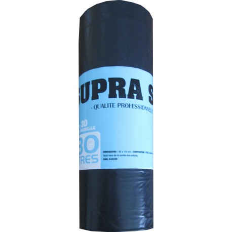 30 Sacs Poubelle 130L Supra