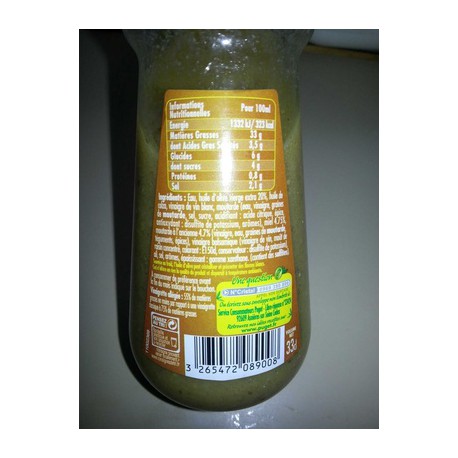 330Ml Vinaigrette Moutarde/Miel Puget