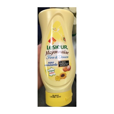 425G Squeez Mayonnaise Fine Douce Lesieur