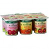 6X60G Fromage Frais Fruits 40%Mg Montebourg