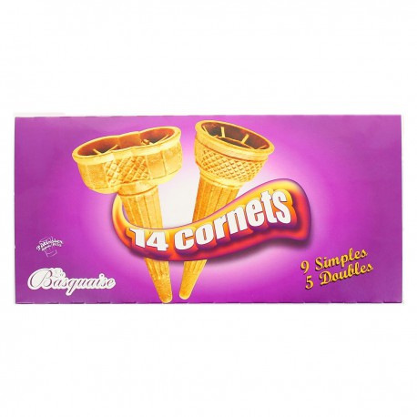Basquaise14Cornet Assortis 60G