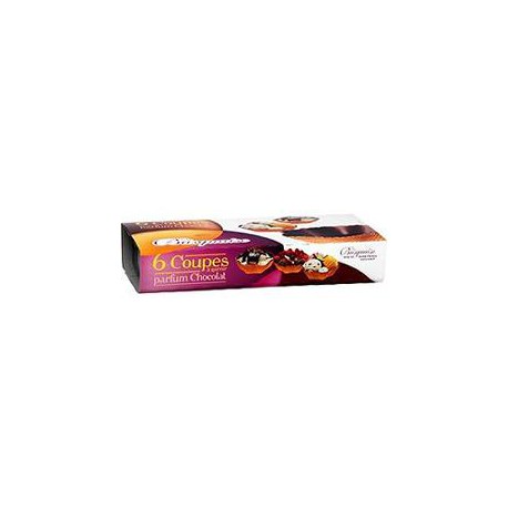 Basq.6 Coupes Parfum Choco105G