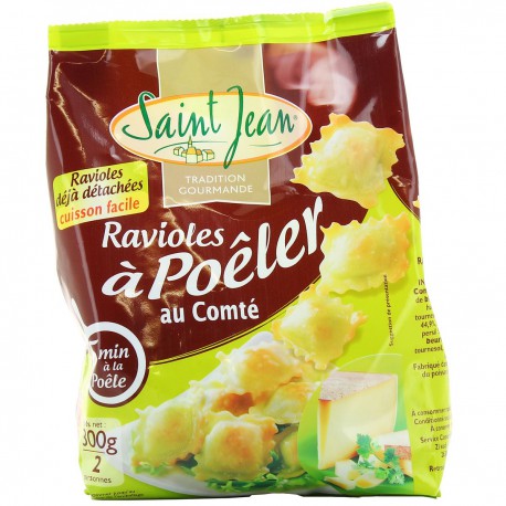 300G Ravioles A Poeler Nature Saint Jean