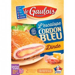 200G Cordon Bleu Dinde Le Gaulois