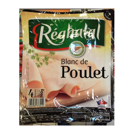 Reghalal Blanc Poulet 4T160Gr