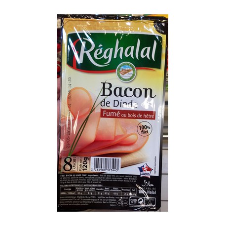 Reghalal Bacon Dinde Ct 8T120G