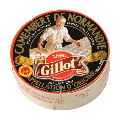 250G Camembert Noir Aoc Gillot