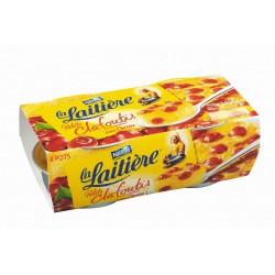 4X85G Petit Clafouti Cerises La Laitiere