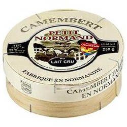 250G Camembert Lait Cru Petit Normand