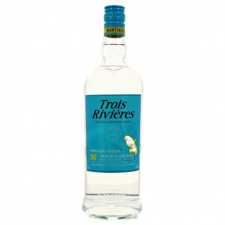 1L Rhum Blanc 3 Rivieres 50°