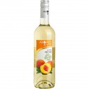 Boisson Aromatisée À Base De Vin Blanc Pêche La Bouteille 75Cl