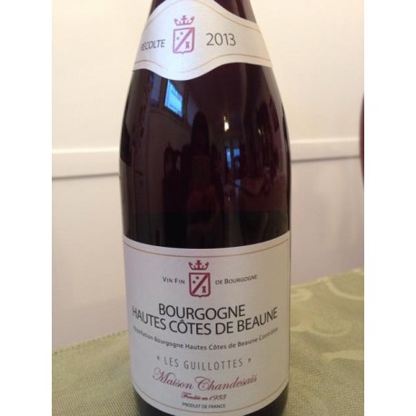 2013 Maison Chandesais Bourgogne Hautes-Côtes De Beaune Les Guillottes