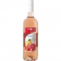 Boisson Aromatisée À Base De Vin Rosé Pamplemousse La Bouteille 75Cl