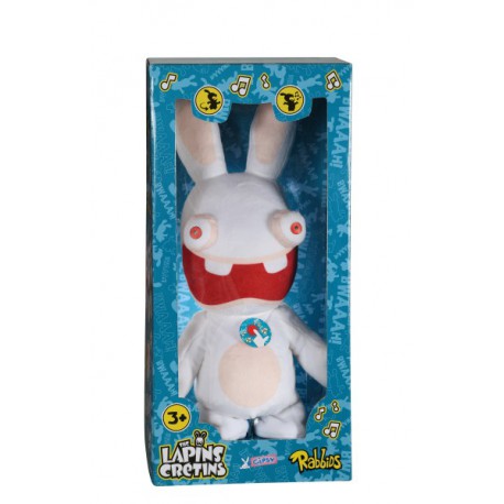 Lapins Cretins Peluche Animee