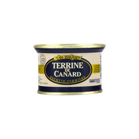 Terrine 125G Canard Fermier Brunet
