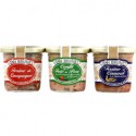 Lot 3X90G Terrine Canard/Foie/Campagne Brunet