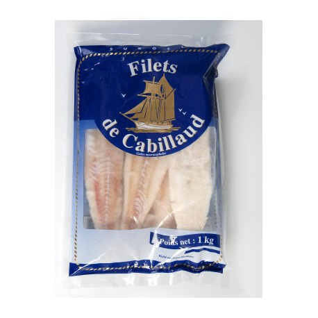 1Kg Filet De Cabillaud No Name