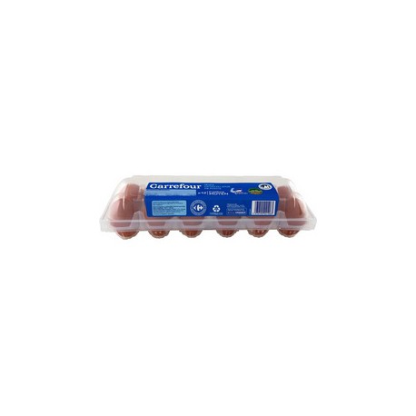 12X Oeufs Moyens Carrefour
