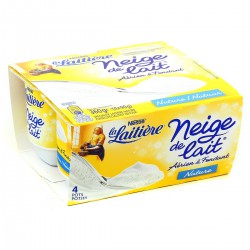 4X90G Neige De Lait Nature La Laitiere