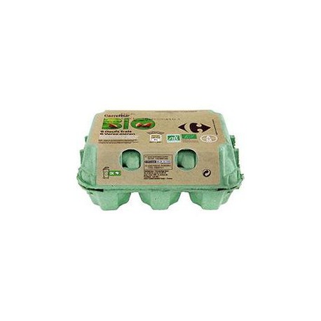 6 Oeufs Bio Calibre Moyen Crf