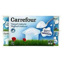 16X125G Yaourt Nature Crf