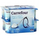 12X125G Yaourt Nature 0%Mg Crf