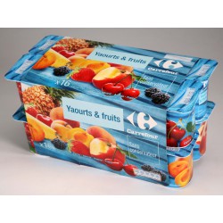 16X125G Yaourt Aux Fruits Crf