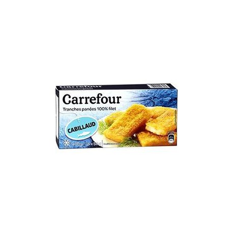 400G Panes Cabillaud X8 Carf