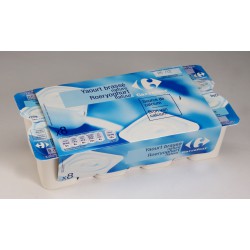 8X125G Yaourt Natur.Brasse Crf
