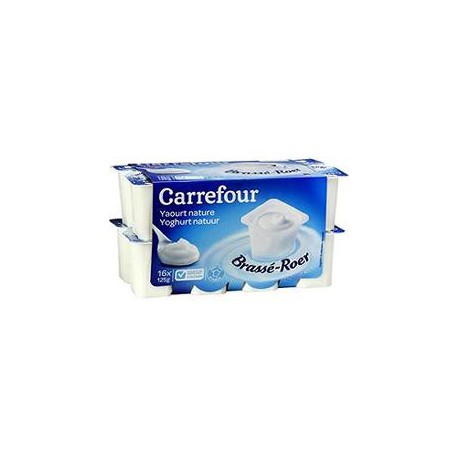 16X125G Yaourt Brasse Nat.Crf