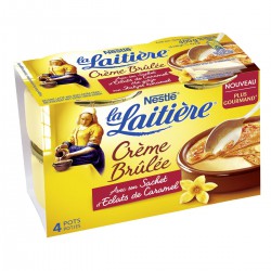 4X100G Creme Brulee La Laitiere