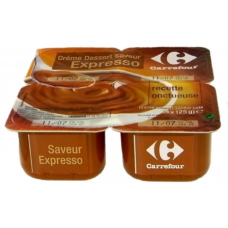 4X125G Creme Dessert Cafe Crf