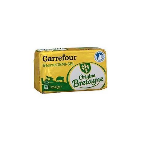 250G Plaq Beurre 1/2Sel Crf