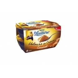 Lait.Velour De Cr.Caramel4X70G