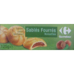 125G Sables Noisette Carrefour
