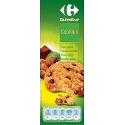 200G Cookies Noisettes Carref.