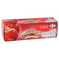 150G Genoise Cerise Carrefour