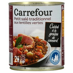 4/4 Pt Sale Lentille Verte Crf