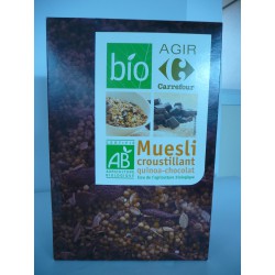 500G Muesli Quino.Choc.Bio Crf