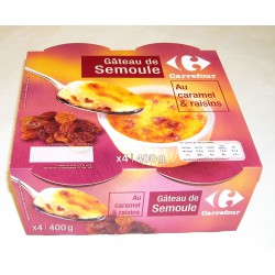 4X100G Gateau De Semoule Crf