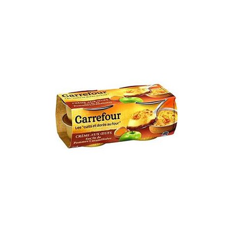 4X100G Crem.Oeuf Pom/Caram.Crf